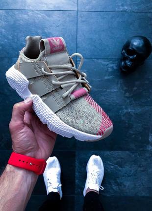 Кроссовки мужские, женские adidas prophere, бежевые (адидас профер, адидасы, кросівки)2 фото