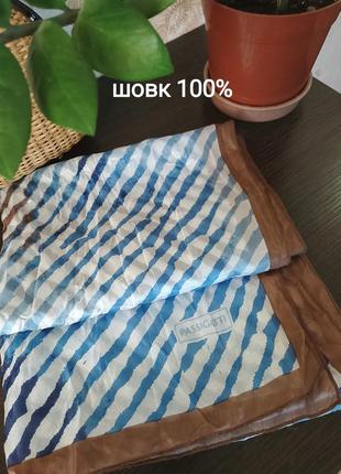 Шелковый шарф палантин