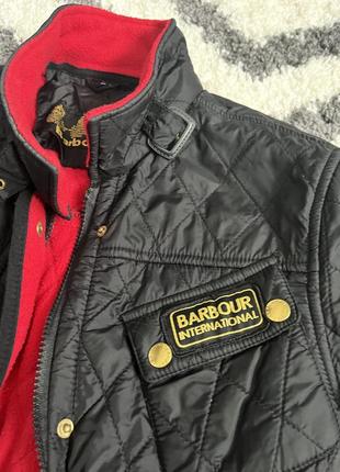 Стеганая куртка barbour international jacket7 фото