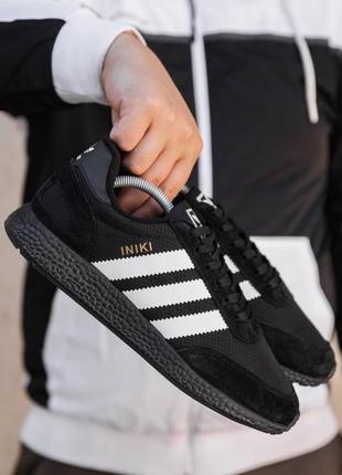 Мужские зимние кроссовки adidas iniki1 фото