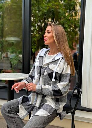 Кашемірова сорочка мод.678 руд  тканина: турецький кашемір та трьохнитка (капюшон)  розміри: 42-46, 48-50 кольори: бежевий, чорний, синій, фіолетовий4 фото