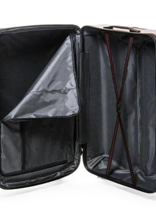 Комплект валіз abs-пластик 3 штуки 804 rose-gold4 фото