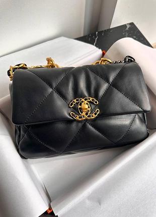 Шикарная кожаная сумка в стиле шанель briefcase chanel люкс