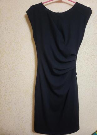 Сукня міді платье футляр tiger чорне плаття3 фото