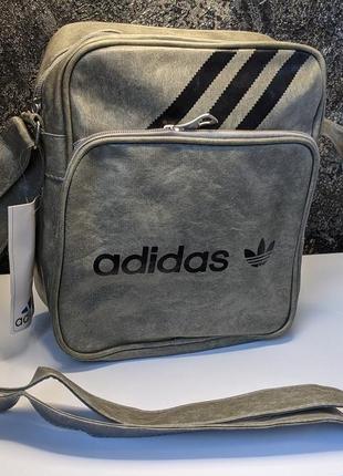 Сумка через плече adidas жіноча чоловіча дитяча брендова адидас4 фото