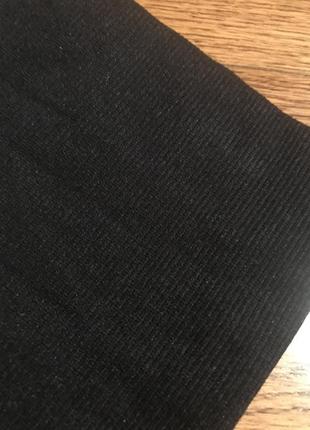 Высокие чёрные трусики стринги с утяжкой/ корректирующее белье, р. м10 фото
