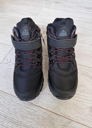 Очень качественные теплые зимние ботинки шерсть непромокаемы waterproof