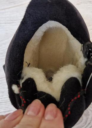 Очень качественные теплые зимние ботинки шерсть непромокаемы waterproof