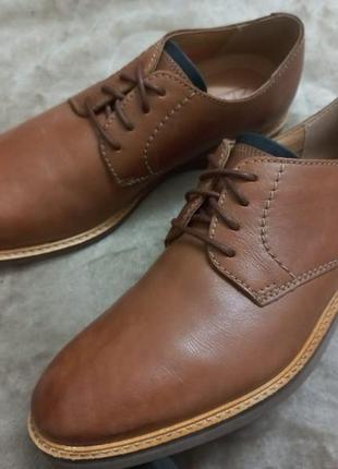 Туфли мокасины фирменные кожа жен 39р.clarks индии4 фото