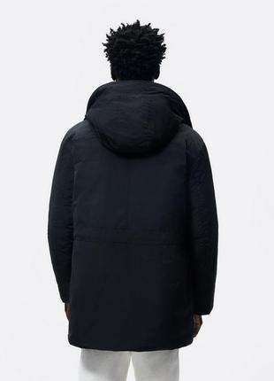 Zara пуховик, куртка, зимова парка, стьобане пальто s/m3 фото