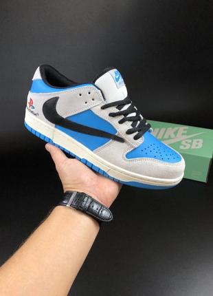 Мужские кроссовки nike sb dunk playstation