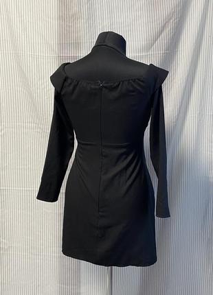 Женское черное платье plt3 фото