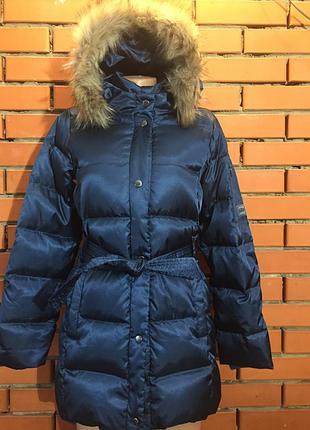 Подростковое пуховое пальто gap 158-164 см ( 13-14 л)