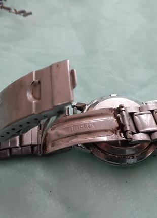 Ракета!🚀 часы советские винтажные механические с металлическим браслетом петродворцовский часовой знак качества8 фото