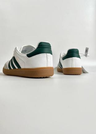 Adidas samba mexico (білі з зеленим)3 фото