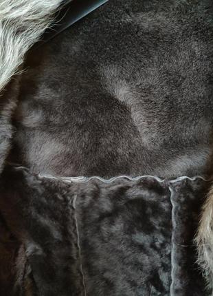 Дублянка жіноча punto leather & fur6 фото