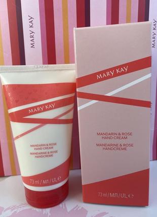 Крем для рук mary kay мандарин и роза