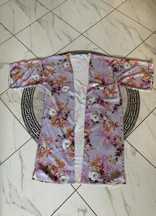 Халат, женский халат, халат в цветы, vero moda