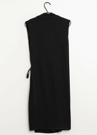 Платье на запах черная классическая от cos3 фото
