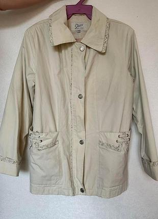 Куртка женская белая