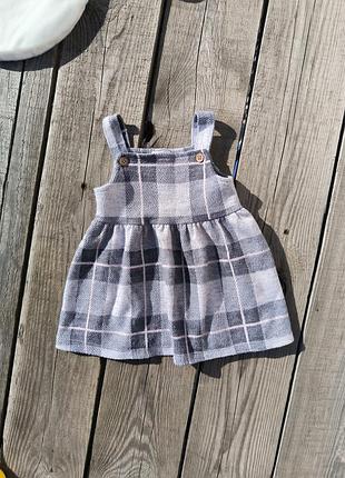 Сарафан для девочки 3-6 месяцев рост 68см