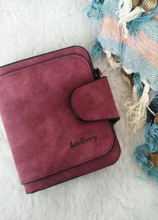 Жіночий замшевий гаманець-портмон baellerry forever mini