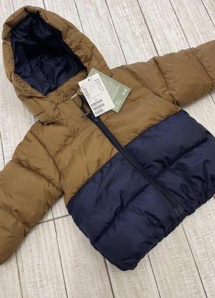 Фирменная куртка пуховик для мальчика h&m