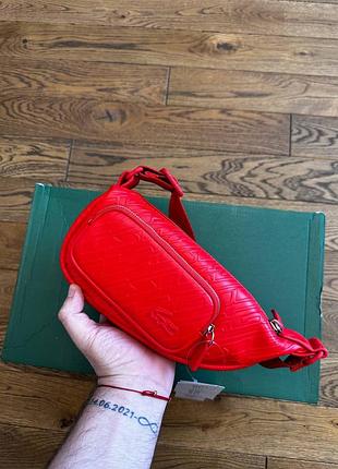 Сумка бананка lacoste