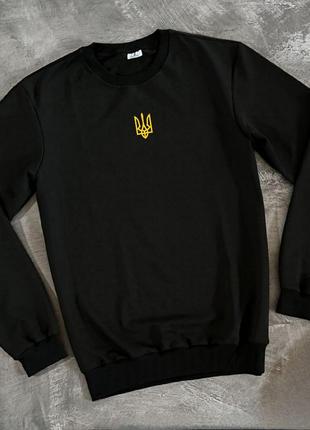 Свитшот с принтом герб украины