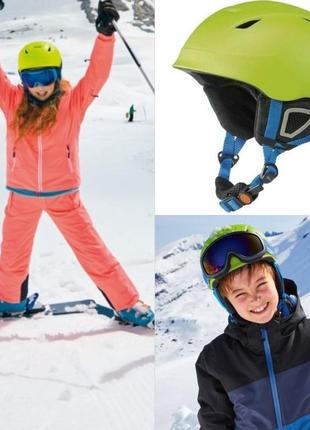 Лижний шолом crivit німеччина, дитячий гірськолижний сноубордичний