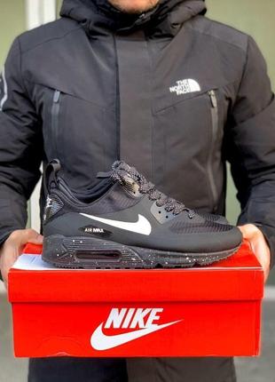 Nike air max 90 mid winter black6 фото