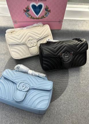 Жіноча брендова сумка gucci гуччі, сумки крос боді, брендова сумка, сумка з логотипом, сумка шкіряна