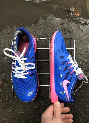 Кроссовки nike free 5.0 беговые , фитнес