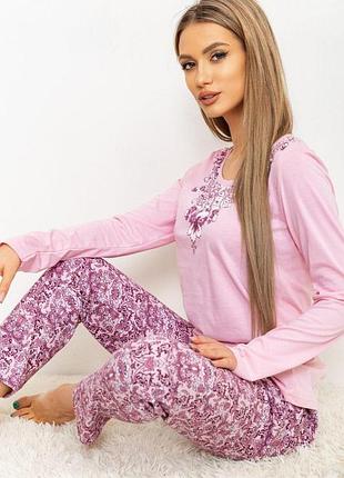 Піжама жіноча, колір рожевий, 219rp-231