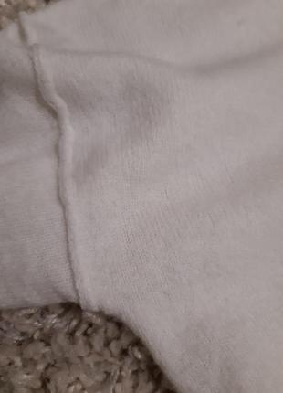 Стильный белый свободный свитер, h&m, p. 12-165 фото