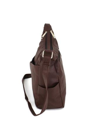 Повседневная женская сумка voila 584201 коричнева4 фото