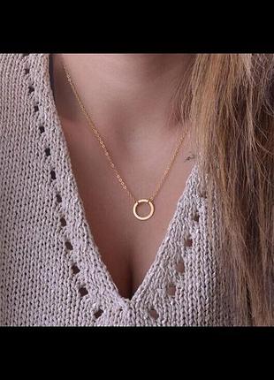 Ланцюжок чокер підвіска