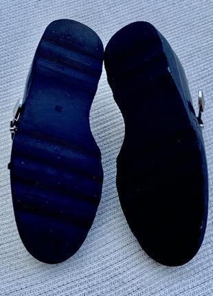 Ботинки оксфорды на пряжке с заклёпками tomfrie (англия)