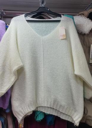 Жіночий светр - пуловер 
•мод# 7003 виробництво італія5 фото