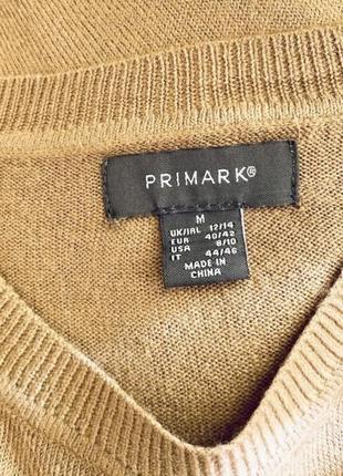 Джемпер цвета кэмэл primark 3