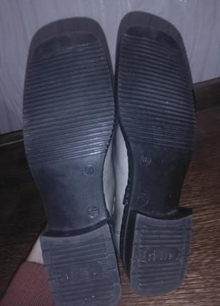 Туфли кожаные бренд rieker6 фото