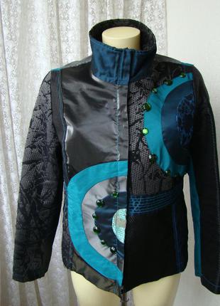 Жакет нарядный пиджак desigual р.50 №7331а3 фото