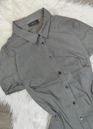 Жіноча літня блуза c&a сіра у смужку розмір 46 м3 фото
