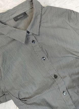 Жіноча літня блуза c&a сіра у смужку розмір 46 м4 фото