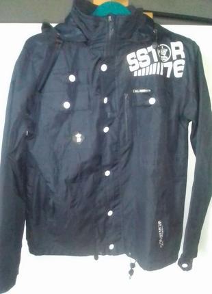 Сучасна молодіжна куртка бренду soul star , колекція  be the revolution , розмір м (46-48)