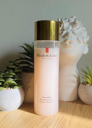 Оригинальный двухфазный тоник elizabeth arden ceramide purifying toner оригинал тоник