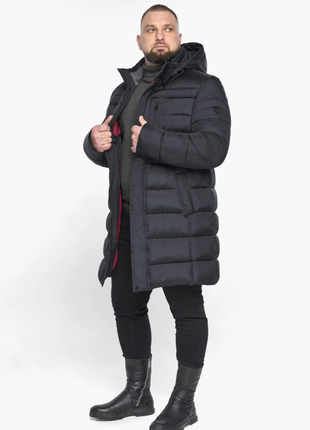 Зимняя мужская куртка пуховик, большие размеры2 фото