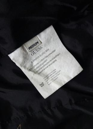 Чорний оксамитовий велюровий піджак, жакет блайзер guess4 фото