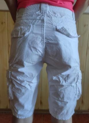 Подовжені білі шорти з кишенями, молодіжні, підліткові s. oliver4 фото