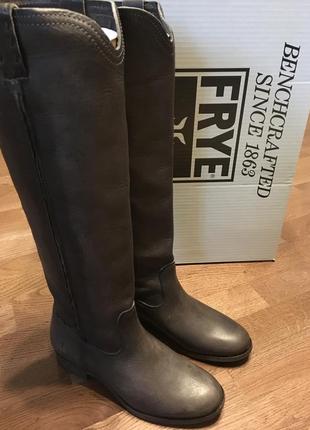 Frye оригинал! новые кожаные сапоги женские ботинки marc jacobs armani